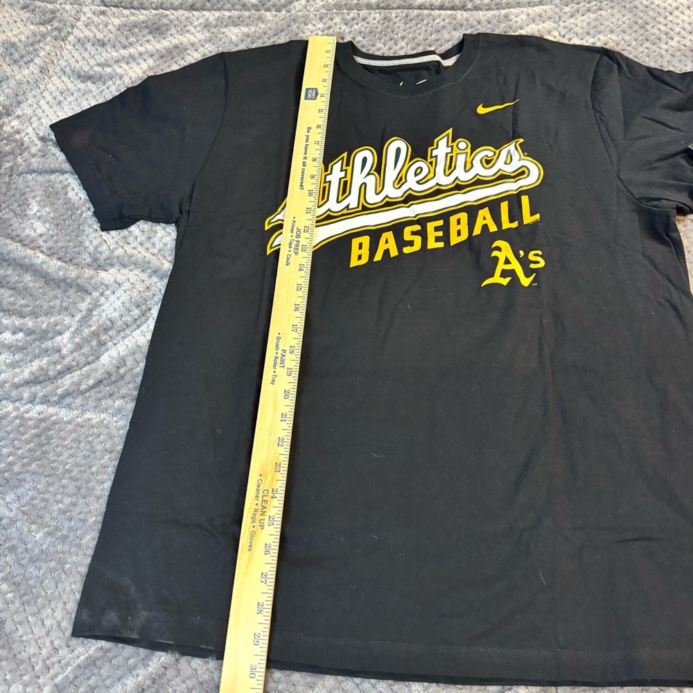 Nike Oakland Athletics Baseball Shirt Mens XL Black A's MLB Tee New With Tags - Picture 4 of 6